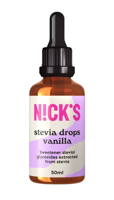 NICK'S Vanilla Stevia Drops 50 ml Nicks