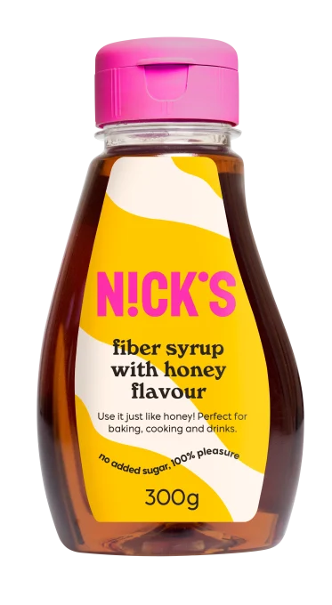 NICK'S Fiber Syrup with Honey Flavour 300 g Nicks
