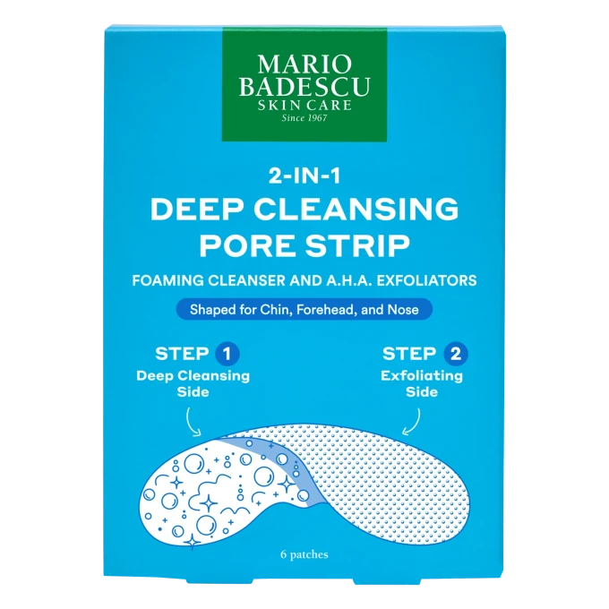 Mario Badescu 2-In-1 Deep Cleansing Pore Strip 6 st Mario Badescu