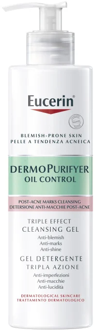 Eucerin DermoPurifyer Oil Control Triple Effect Cleansing Gel 400 ml Eucerin