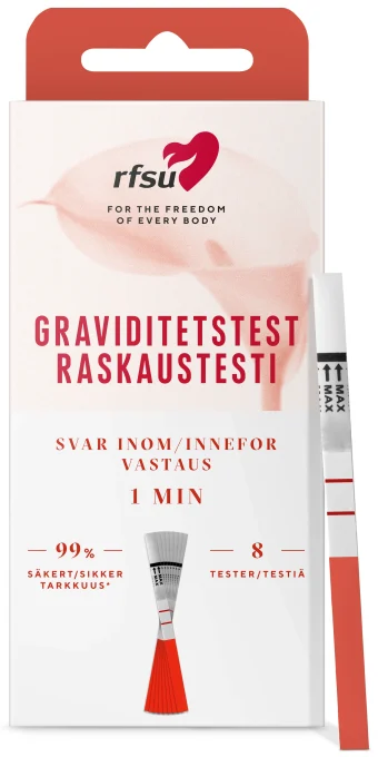 RFSU Graviditetstest Strips 8-pack Rfsu