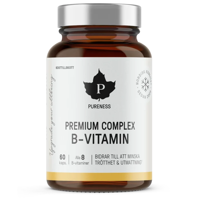 Pureness Premium Complex B-vitamin 60 kapslar Pureness