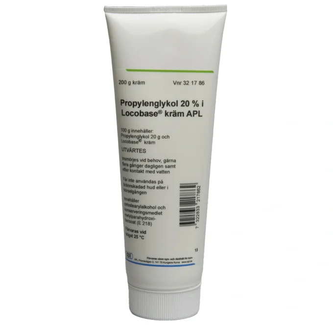 Propylenglykol 20% i Locobase® Kräm APL 200 g Apl
