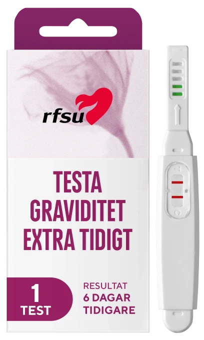 RFSU Early Tidigt Graviditestest  1-pack Rfsu