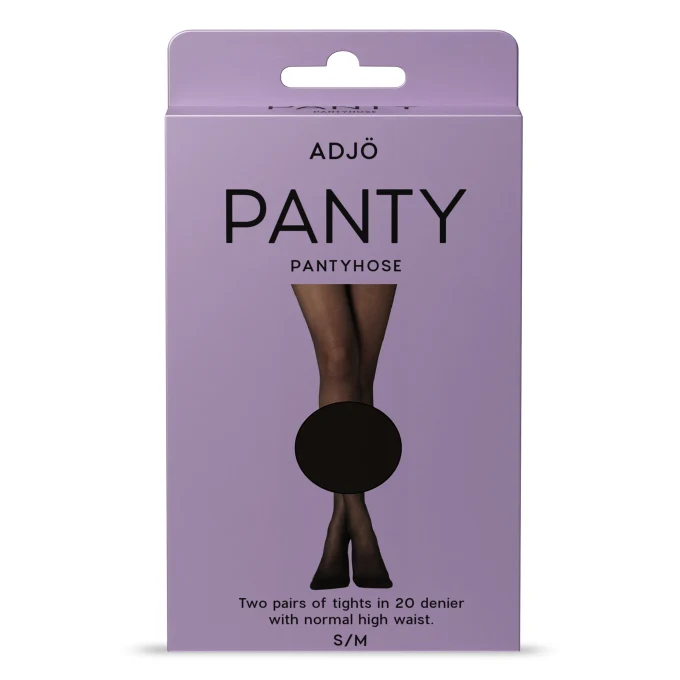 ADJÖ PANTY Pantyhose Black ADJÖ