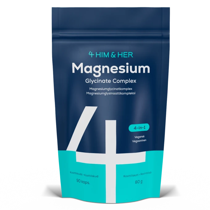 4Him&Her Magnesium Trippelkomplex 4-in-1 90 st 4Him&Her