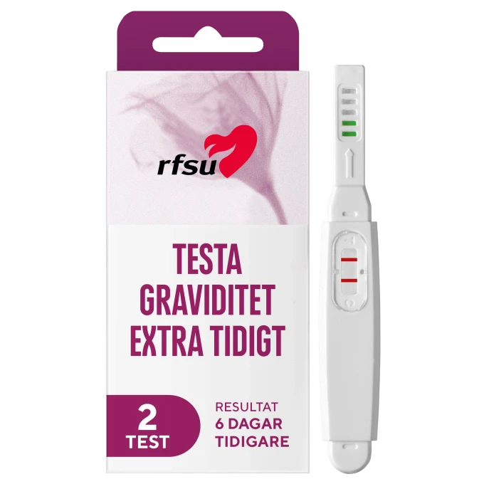RFSU Early Tidigt Graviditestest  2-pack Rfsu