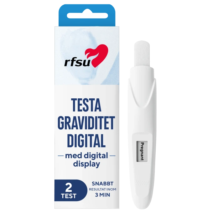 RFSU Digitalt Graviditetstest 2-pack Rfsu