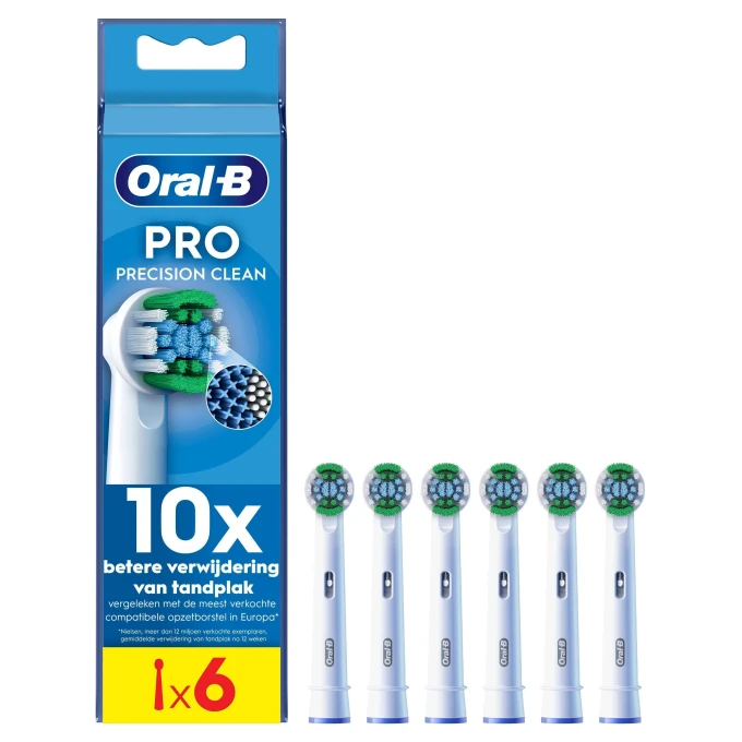 Oral-B Precision Clean Borsthuvud 6 st Oral-B