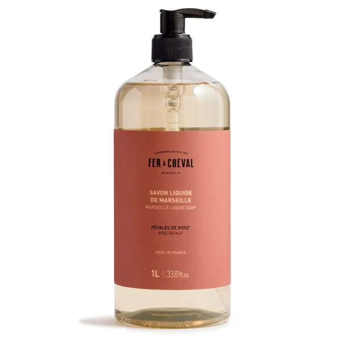 Fer à Cheval Flytande Tvål Rose Petals 1000 ml Fer a Cheval