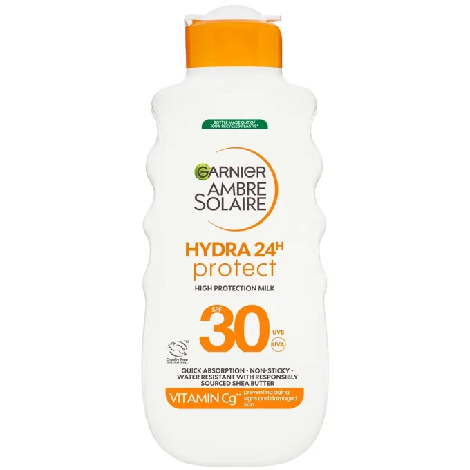 Garnier Ambre Solaire Hydra 24H Sun Protecting Milk SPF30, 175 ml Garnier