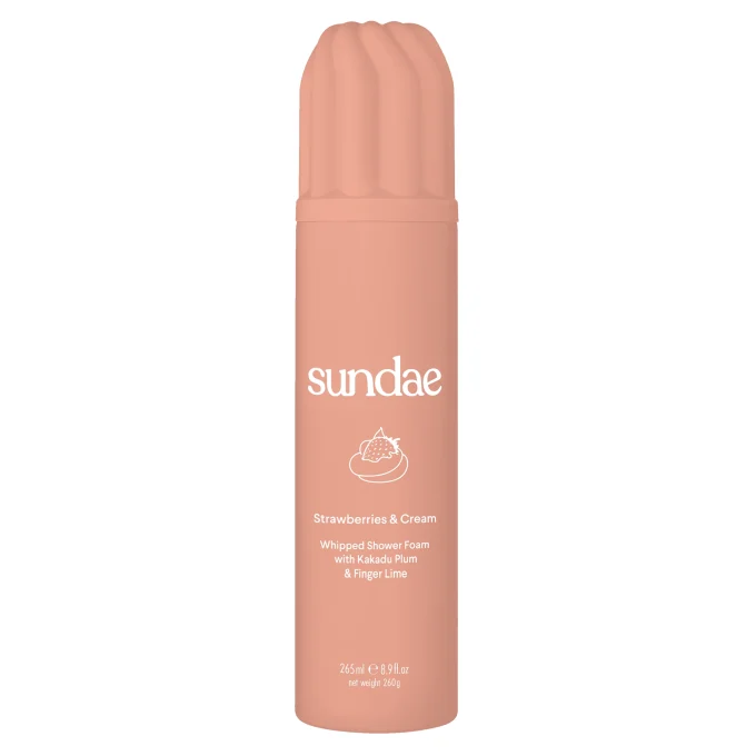 Sundae Body Foaming Body Wash Strawberries & Cream 265 ml Sundae Body