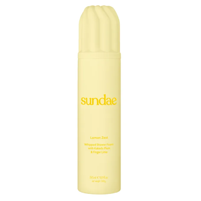 Sundae Body Foaming Body Wash Lemon Zest 265 ml Sundae Body