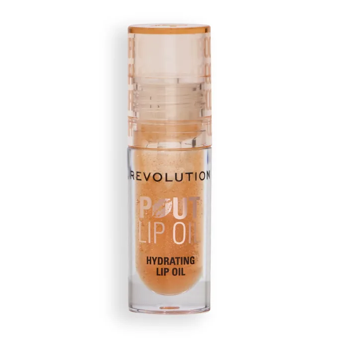 Revolution Beauty London Pout Lip Oil 4,6 ml Honey Shimmer Revolution Beauty London