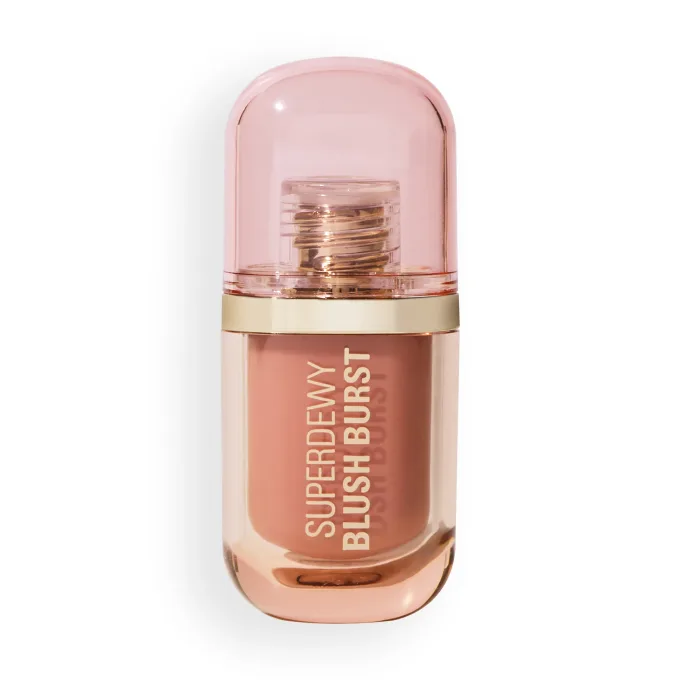 Revolution Beauty London Superdewy Blush Plump Serum Liquid Blush 4,2 ml Pink Fizz Soft Pink Revolution Beauty London