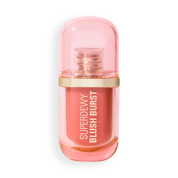 Revolution Beauty London Superdewy Blush Plump Serum Liquid Blush 4,2 ml Sunset Spritz Peach Revolution Beauty London