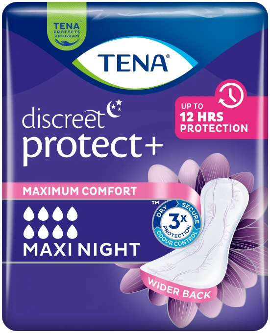 TENA Discreet Maxi Night Nattskydd 6 st Tena