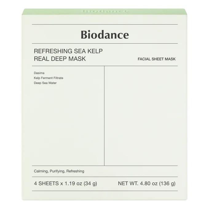 Biodance Refreshing Sea Kelp Real Deep Mask 1 box Biodance
