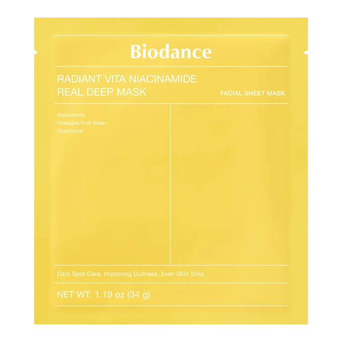 Biodance Radiant Vita Niacinamide Real Deep Mask 1 st Biodance