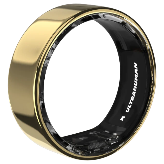 Ultrahuman Ring AIR Bionic Gold Size 10 Ultrahuman