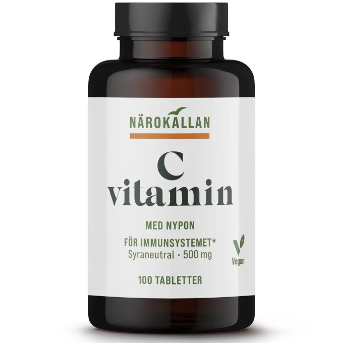 Närokällan C-vitamin 500 mg 100 tabletter Närokällan