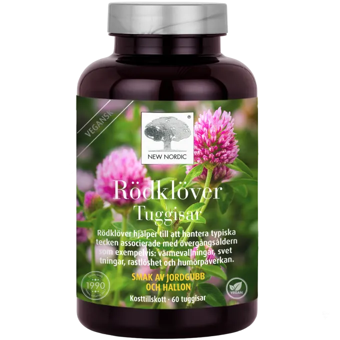 New Nordic Rödklöver Tuggisar 60 st New Nordic