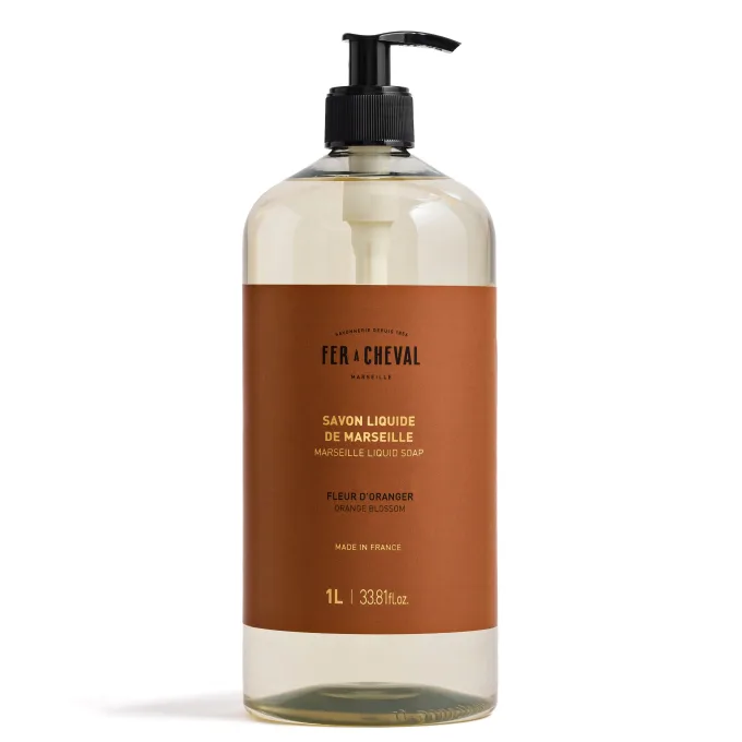 Fer à Cheval Flytande Tvål Orange Blossom 500 ml 1000 ml Fer a Cheval