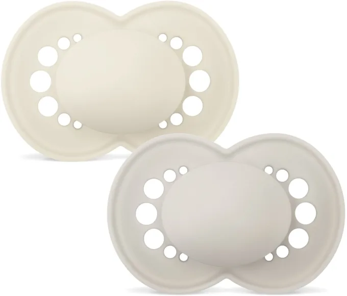 MAM Original Natural Rubber Napp 6-16 mån Neutral Unprinted Mam