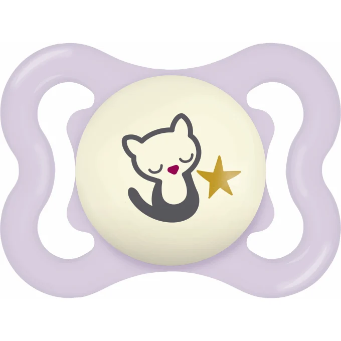 MAM Supreme Night Napp Silk Pink 0-6 mån Mam