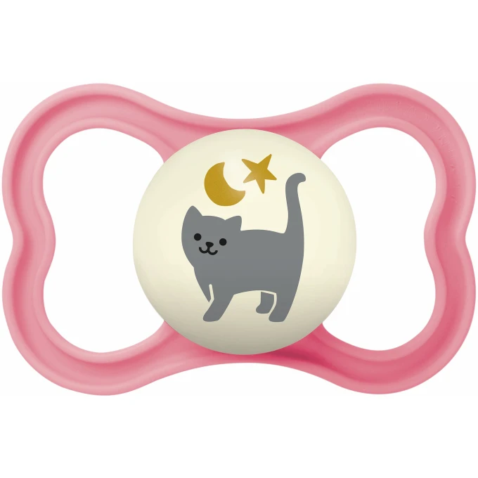 MAM Supreme Night Napp Silk Pink 6-16 mån Mam