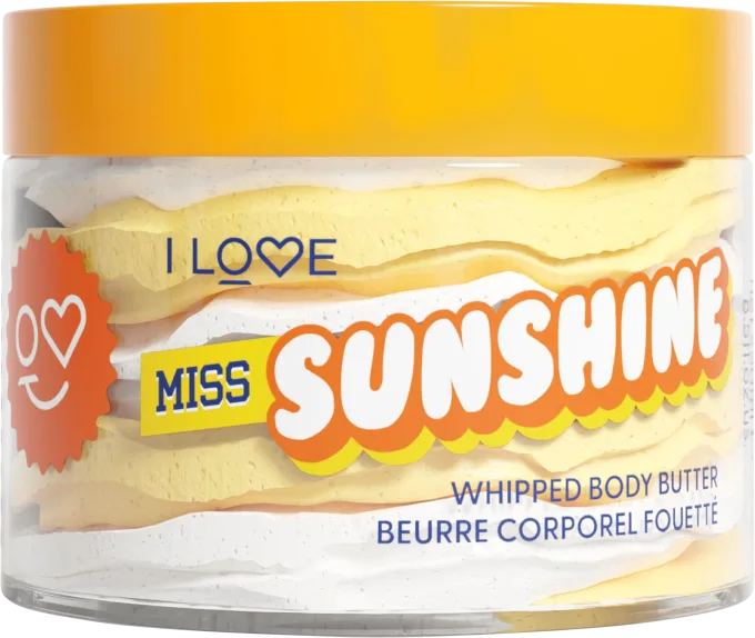 I LOVE Miss Sunshine Whipped Body Butter 300 ml I Love...
