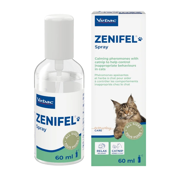 Virbac Zenifel Calming Spray for Cats 60 ml Virbac