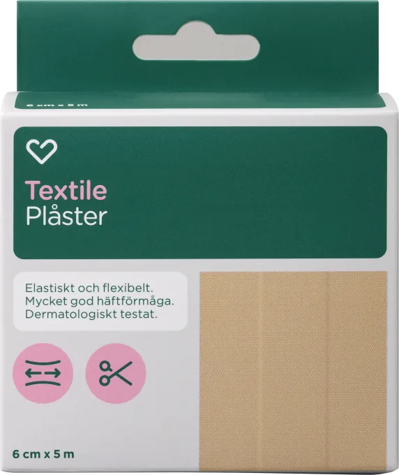 Hjärtats Plåster Textile Hjärtats