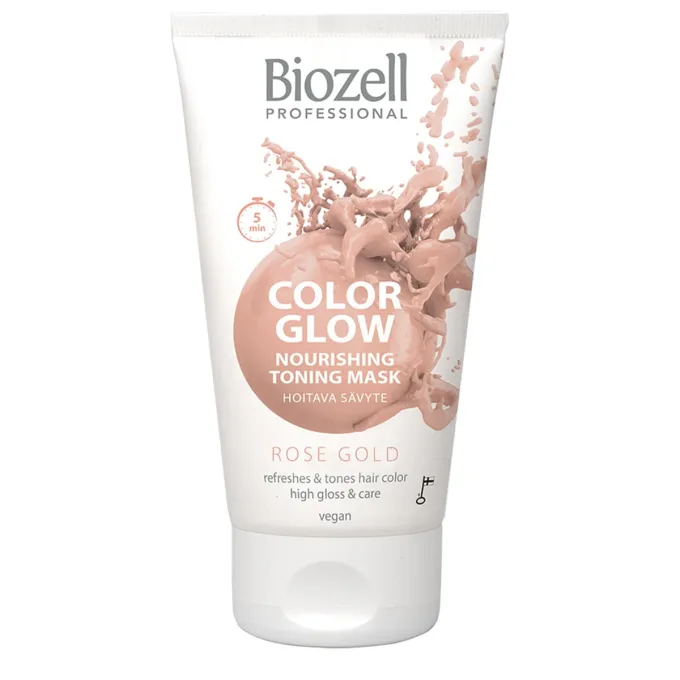 Biozell Color Glow Nourishing Toning Mask 150 ml Rose Gold Biozell 