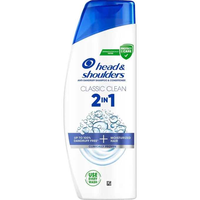 Head & Shoulders Classic Clean 2in1, 250 ml Head & shoulders