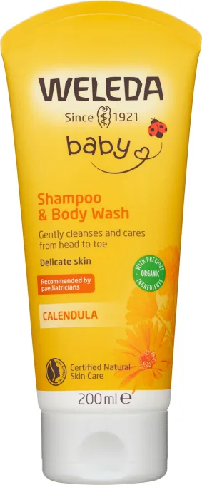 Weleda Calendula Shampoo & Body Wash 200 ml Weleda