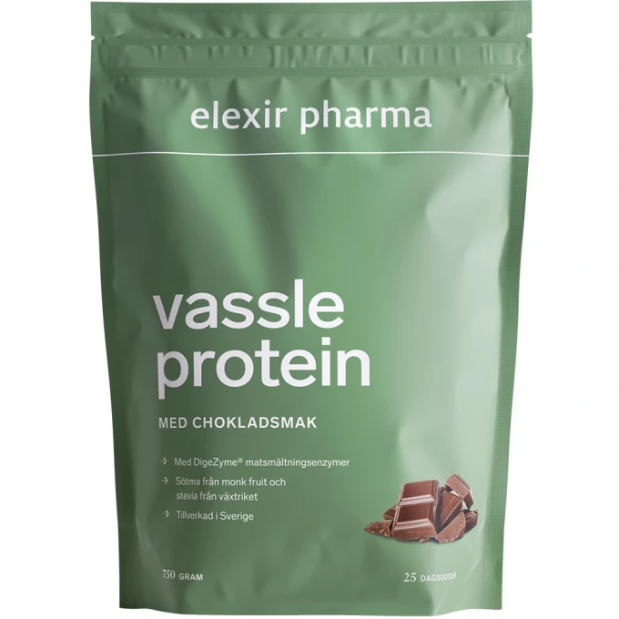 Elexir Pharma Vassleprotein Choklad 750 g Elexir Pharma