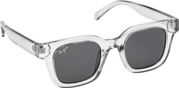 Haga Eyewear Glasgow Transparent Light Grey Smoke Lens Haga Optik
