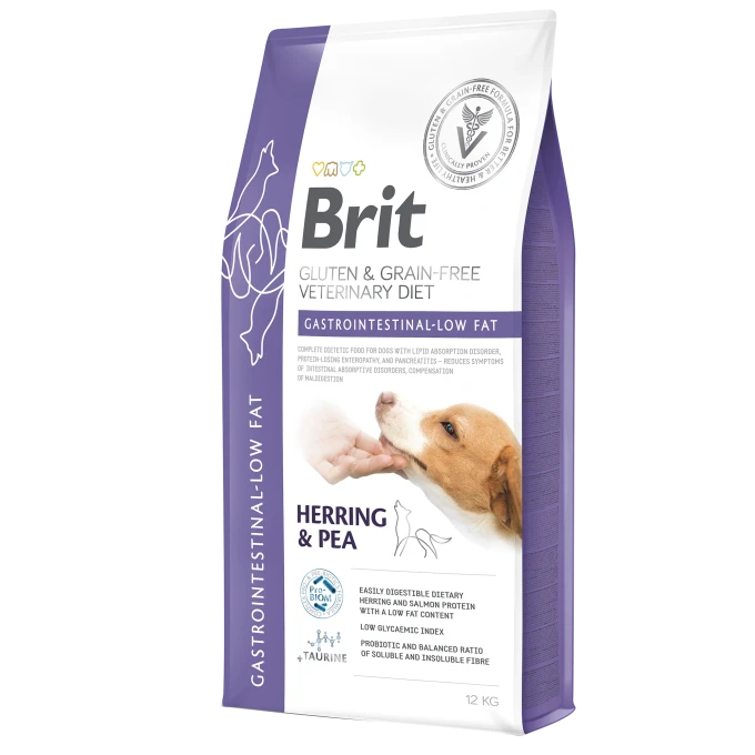 Brit Gluten & Grain-Free Veterinary Diet Dog Gastrointestinal Low fat 12 kg Brit Veterinary Diet