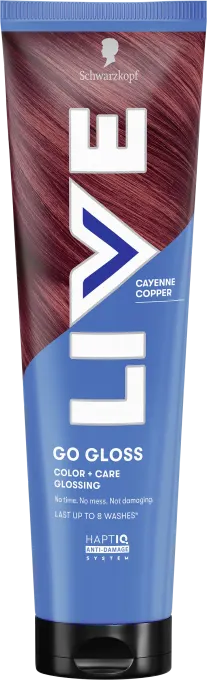 Schwarzkopf LIVE Go Gloss 150 ml Cayenne Copper Schwarzkopf