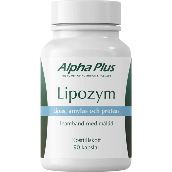 Alpha Plus Lipozym 90 kapslar Alpha Plus