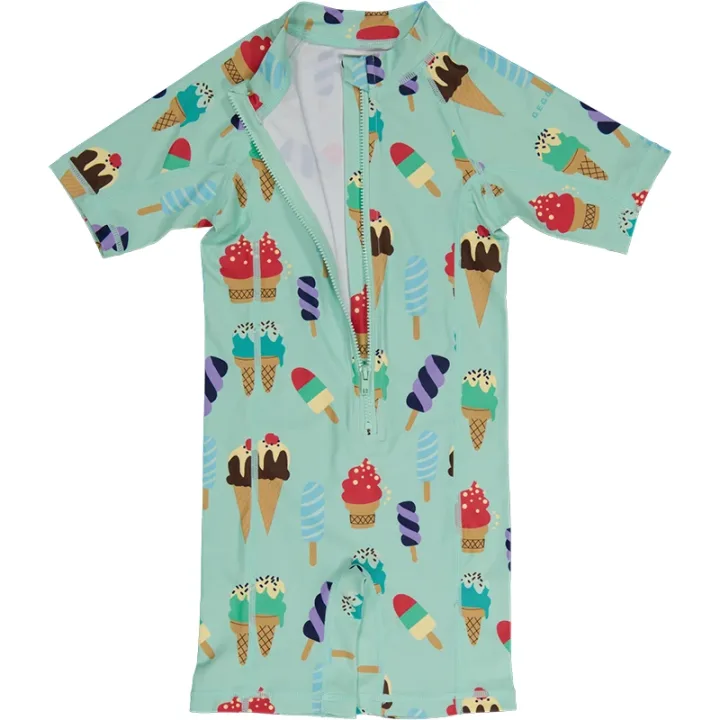 Geggamoja UV-Suit Mint Ice Cream  110/116 Geggamoja