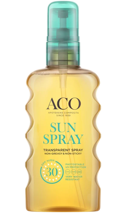 ACO Sun Transparent Spray SPF 30 175 ml ACO