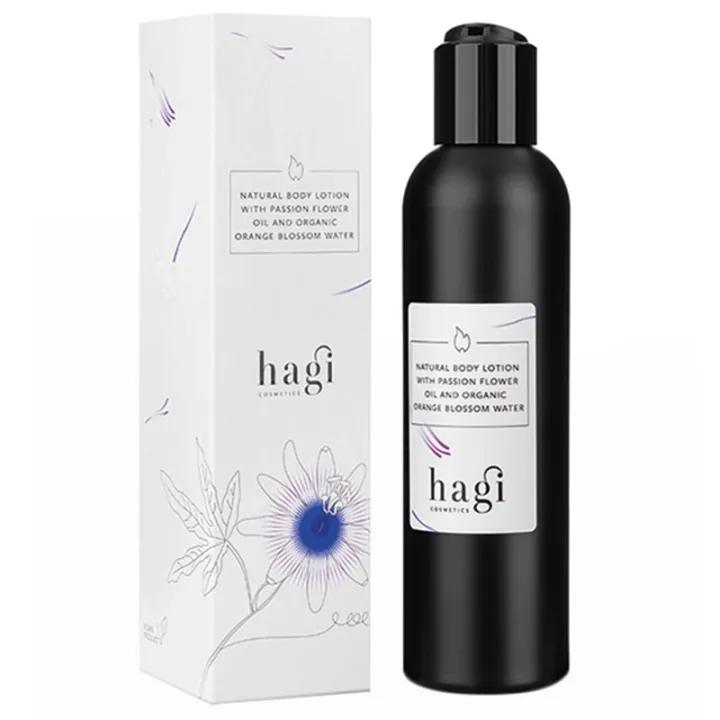 Hagi Natural Body Lotion with Passion Flower Oil and Organic Orange Blossom Water 200 ml Hagi