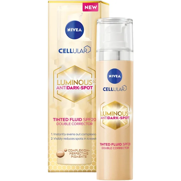 Nivea Luminous630 Anti Dark-Spot Tinted Fluid SPF 20 40 ml Nivea