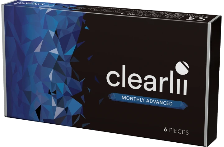 Clearlii Monthly Advanced 6-pack -5.50 Clearlii