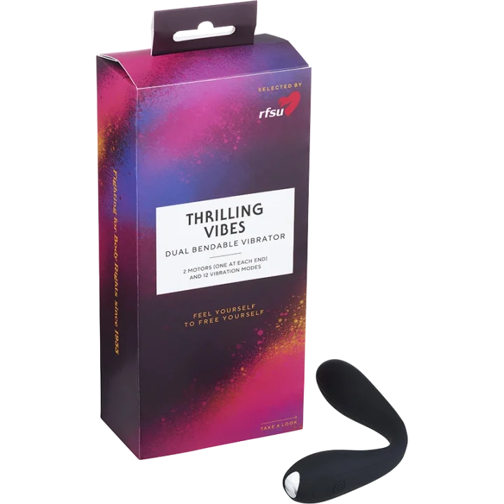 RFSU Thrilling Vibes Dual Bendable Vibrator Rfsu