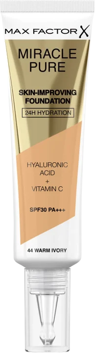 Max Factor Miracle Pure Foundation 44 Warm Ivory Max Factor