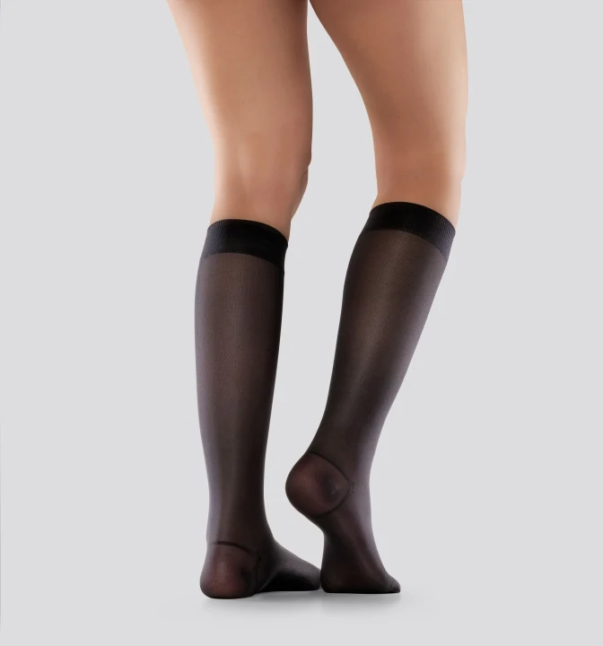 Mabs Nylon Knee Black 1 par S Mabs