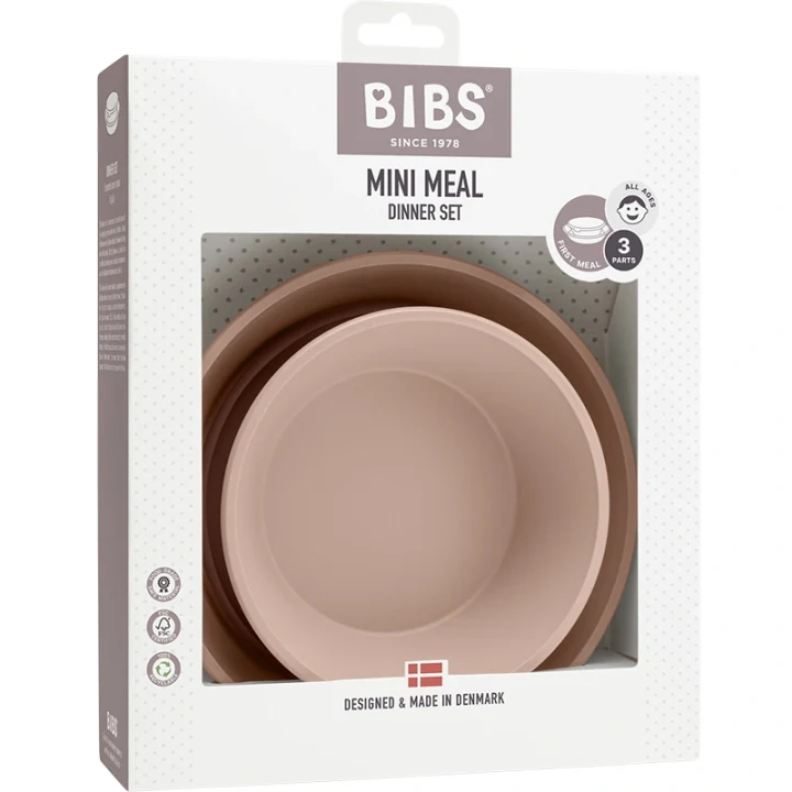 BIBS Dinner Plate Set Blush Bibs